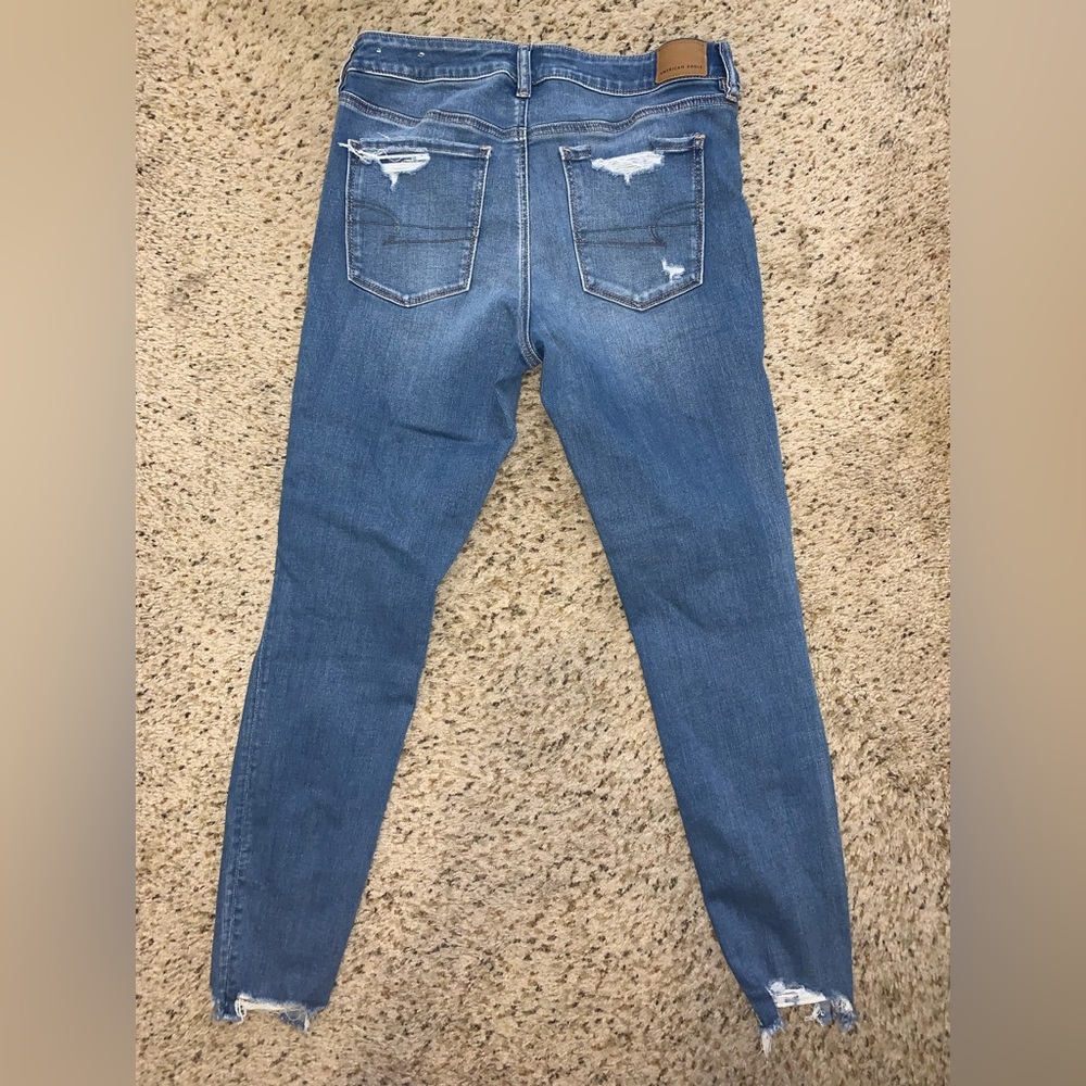 American Eagle Ripped Skinny Jeans